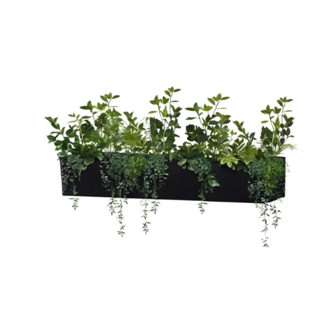 Кашпо с искусственными растениями №106, В40*Д100*Ш15