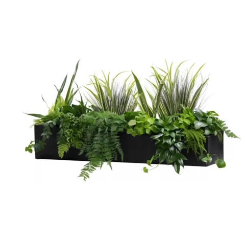 Растения искусственные в кашпо Микс №112, В55*Д100*Ш15