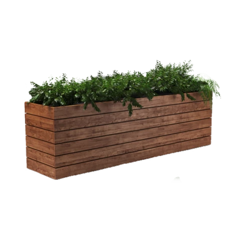 Композиция с искусственным рускусом в кашпо №132, В75*Д130*Ш25