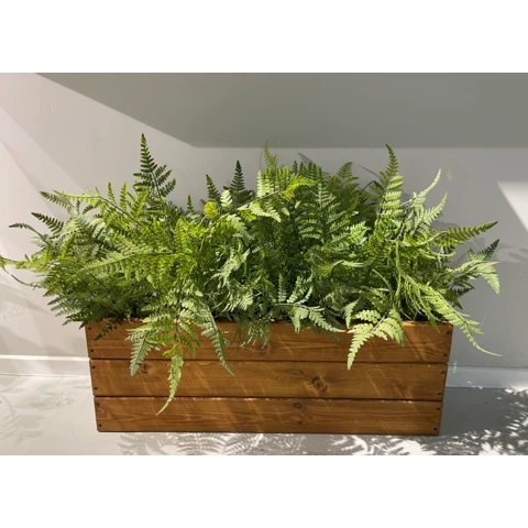 Папоротник искусственный в кашпо №133, В60*Д100*Ш25