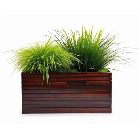 Растения искусственные в кашпо Микс №137, В110*Д100*Ш25