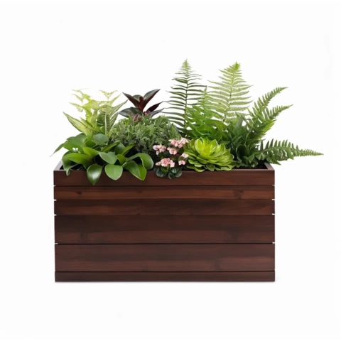 Растения искусственные в кашпо Микс №138, В85*Д100*Ш25