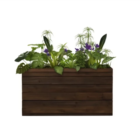 Растения искусственные в кашпо Микс №142, В85*Д100*Ш25