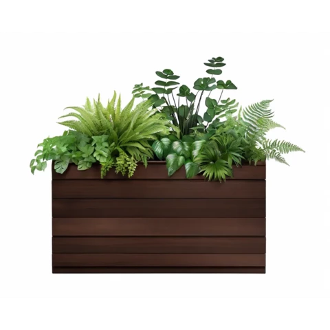 Растения искусственные в кашпо Микс №145, В85*Д100*Ш25