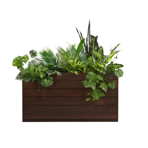 Растения искусственные в кашпо Микс №149, В85*Д100*Ш25