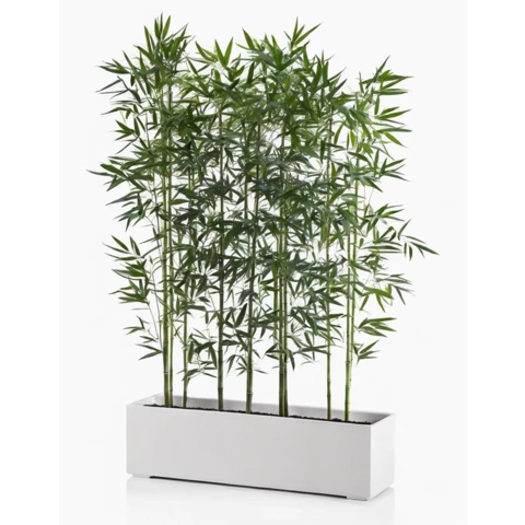 Искусственный бамбук в кашпо №215, В210*Д170*Ш25
