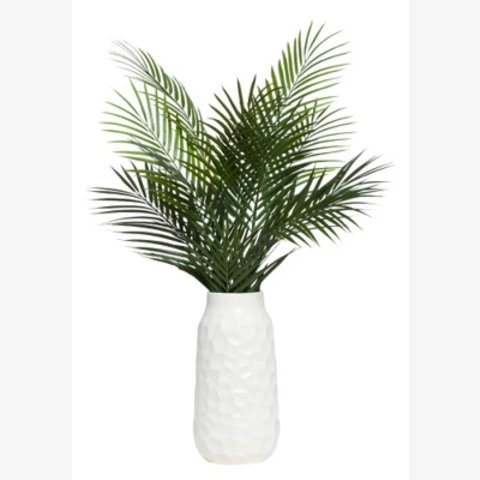 Ваза с искусственными пальмовыми листьями, В 65