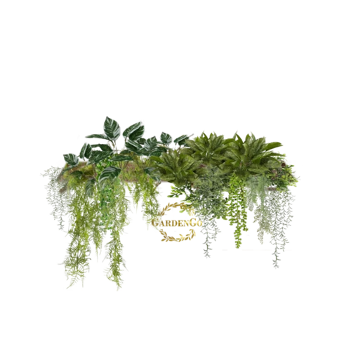 Подвесное панно с искусственными растениями. Дизайн № 212
ЗИЛИМ, Д100, В70 см