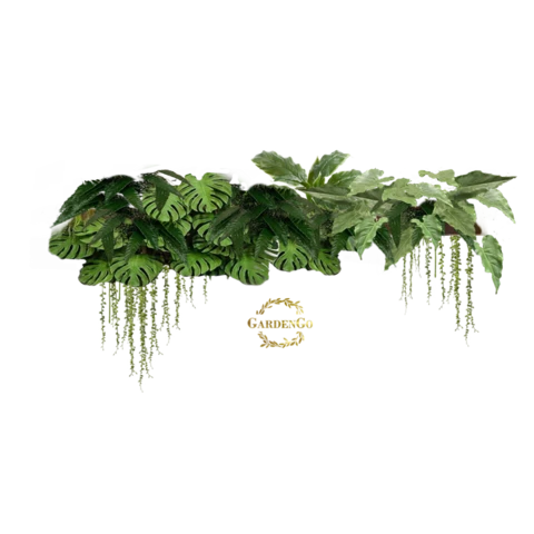 Подвесное панно с искусственными растениями. Дизайн № 215
МАТАО, Д100, В50 см