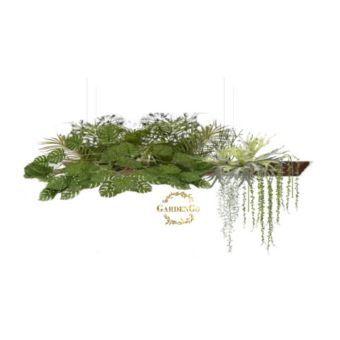 Подвесное панно с искусственными растениями. Дизайн № 219
БУКИТ СУХАРТО, Д100, В60 см