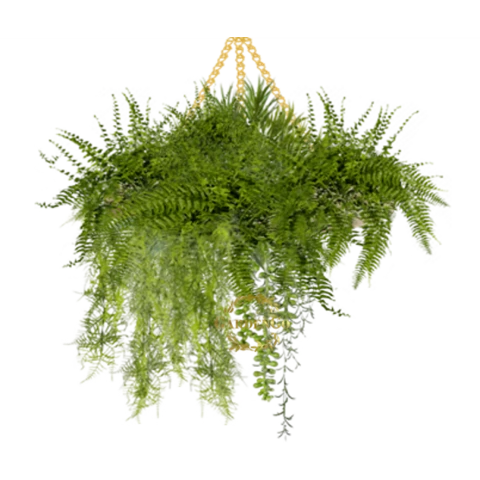 Подвесное панно с искусственными растениями. Дизайн № 7014
Andino, Д40, В55 см