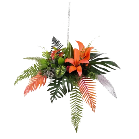 Декор из искусственных растений, Д60, В40 см