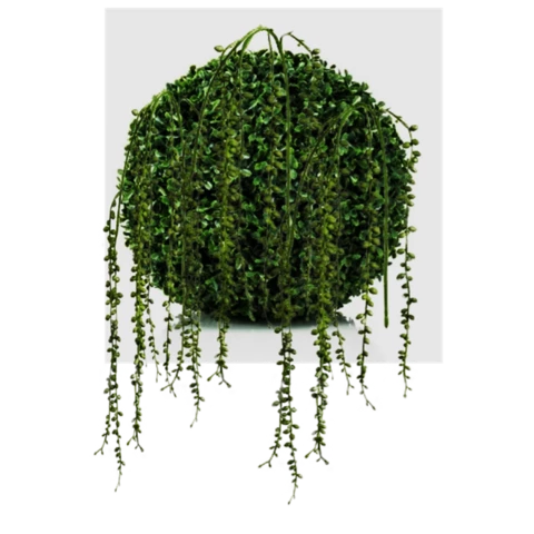 Шар из искусственного самшита с крестовником, тип 2. Д30