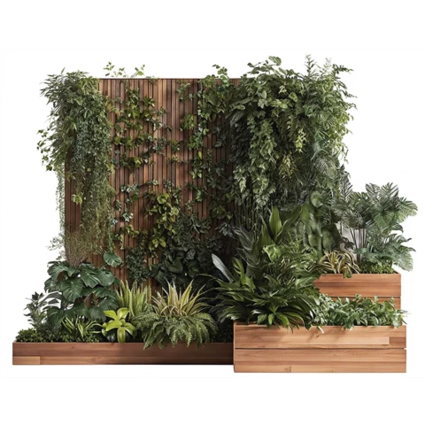 Композиция из искусственных растений №267, Д200, В170 см