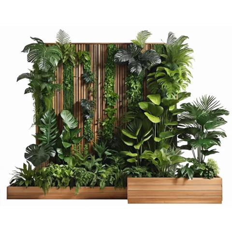 Композиция из искусственных растений №268, Д200, В2150 см