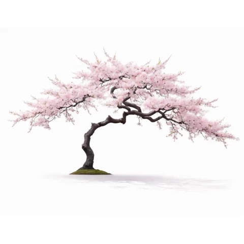 Сакура Бонсай В 260 см
 Ш 330 см