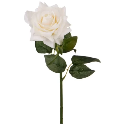 Роза белая, 45 см