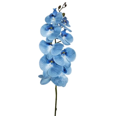 Орхидея XL голубая, 100 см
