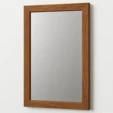 Зеркало прямоугольное в деревянной раме 180*60