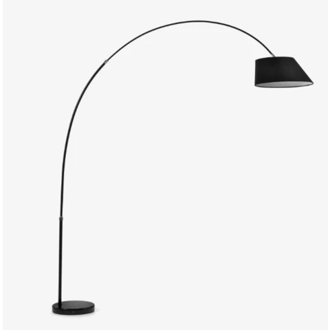 Торшер изогнутый интерьерный