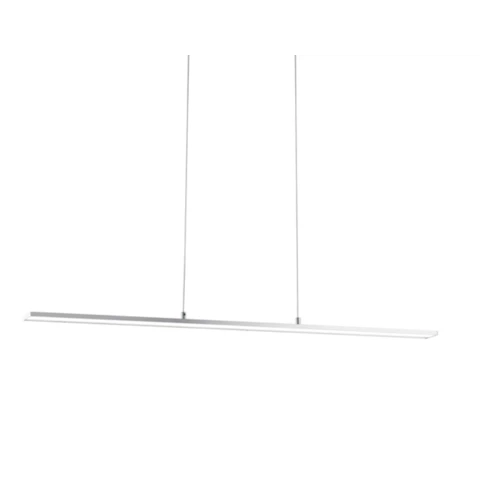 Линейный светильник на подвесах, 4000К, 21Вт, белый