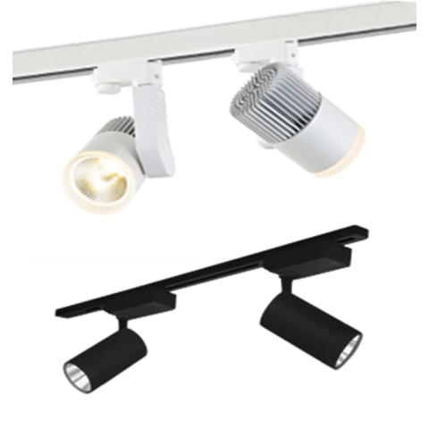Трековые светильники на шинопроводе набор из 2х
