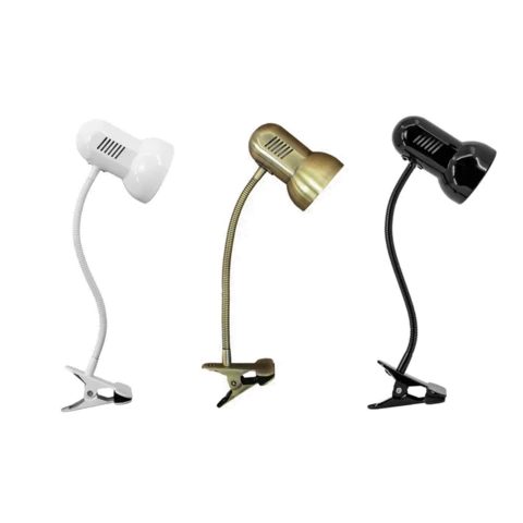 Светильник металлический на прищепке, 30 вт