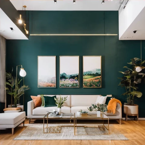 Декорирование интерьера финальное