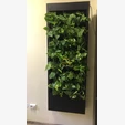 Фитостена №1.1 с автополивом, растениями и подсветкой