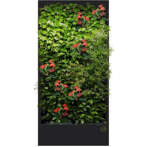 Фитостена №3.9 с автополивом, растениями и подсветкой