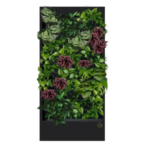 Фитостена №5.8 с автополивом, растениями и подсветкой